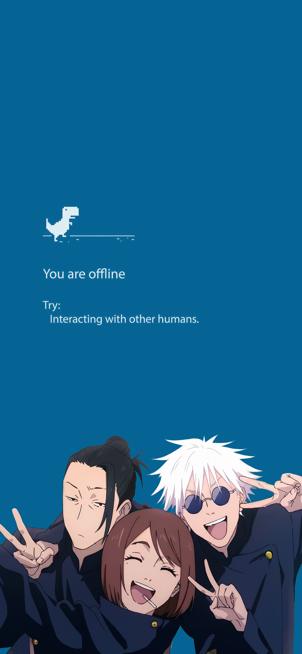Jujutsu Kaisen Offline Fun Wallpaper Jujutsu Kaisen Offline Fun Wallpaper — 1179×2556 HD wallpaper