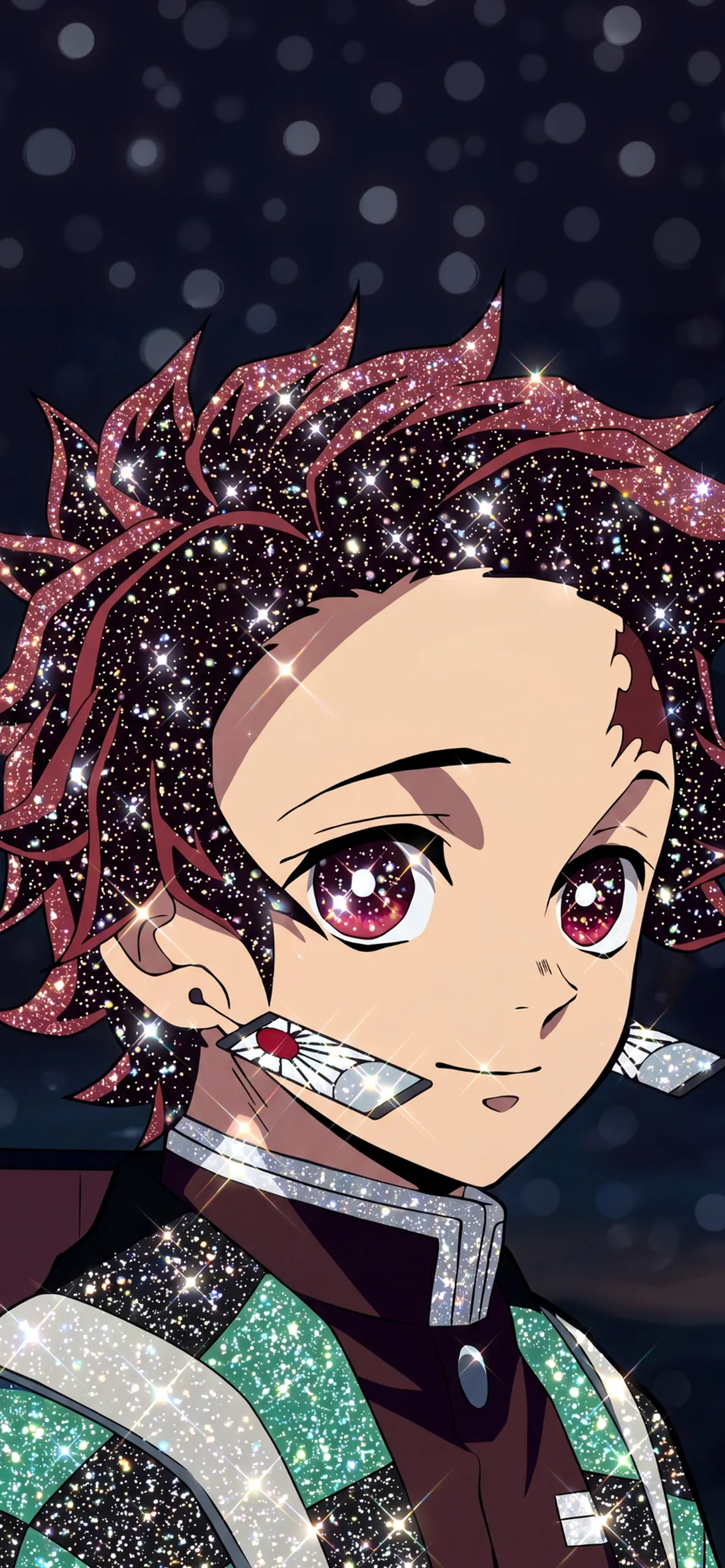 Sparkling Tanjiro Anime Wallpaper Sparkling Tanjiro Anime Wallpaper — 1184×2560 HD wallpaper