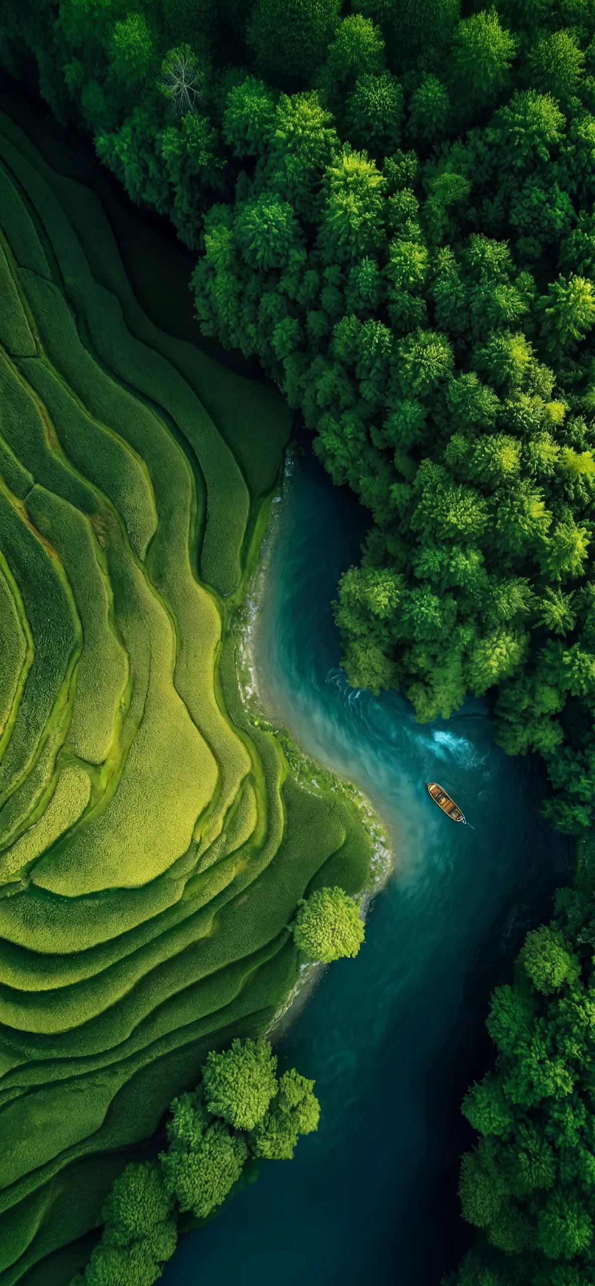 Green Rice Terraces Wallpaper Green Rice Terraces Wallpaper — 1184×2560 HD wallpaper