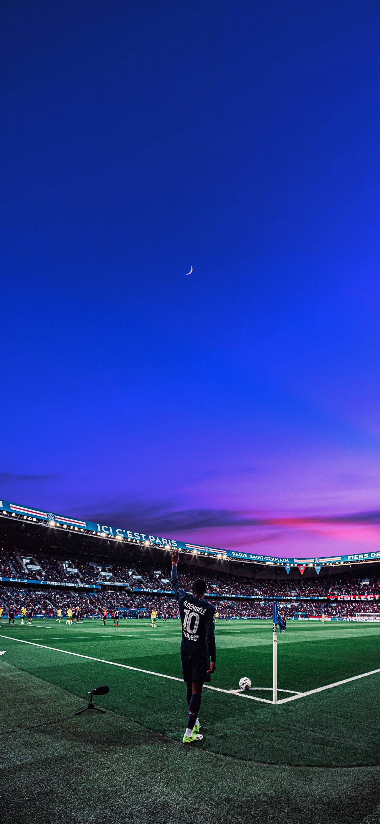 Neymar Corner Stadium Wallpaper Neymar Corner Stadium Wallpaper — 1290×2793 HD wallpaper