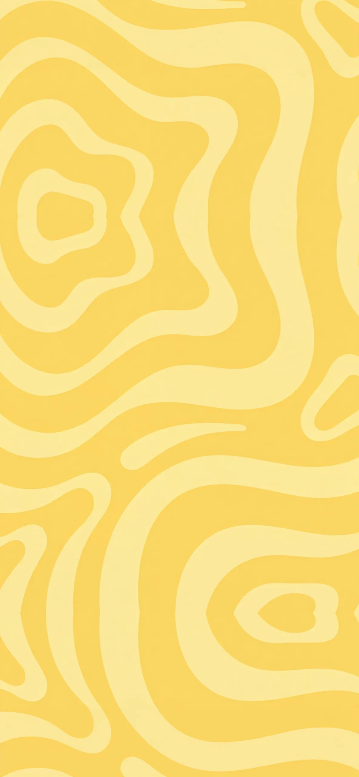 Yellow Groovy Abstract Wallpaper Yellow Groovy Abstract Wallpaper — 1184×2560 HD wallpaper