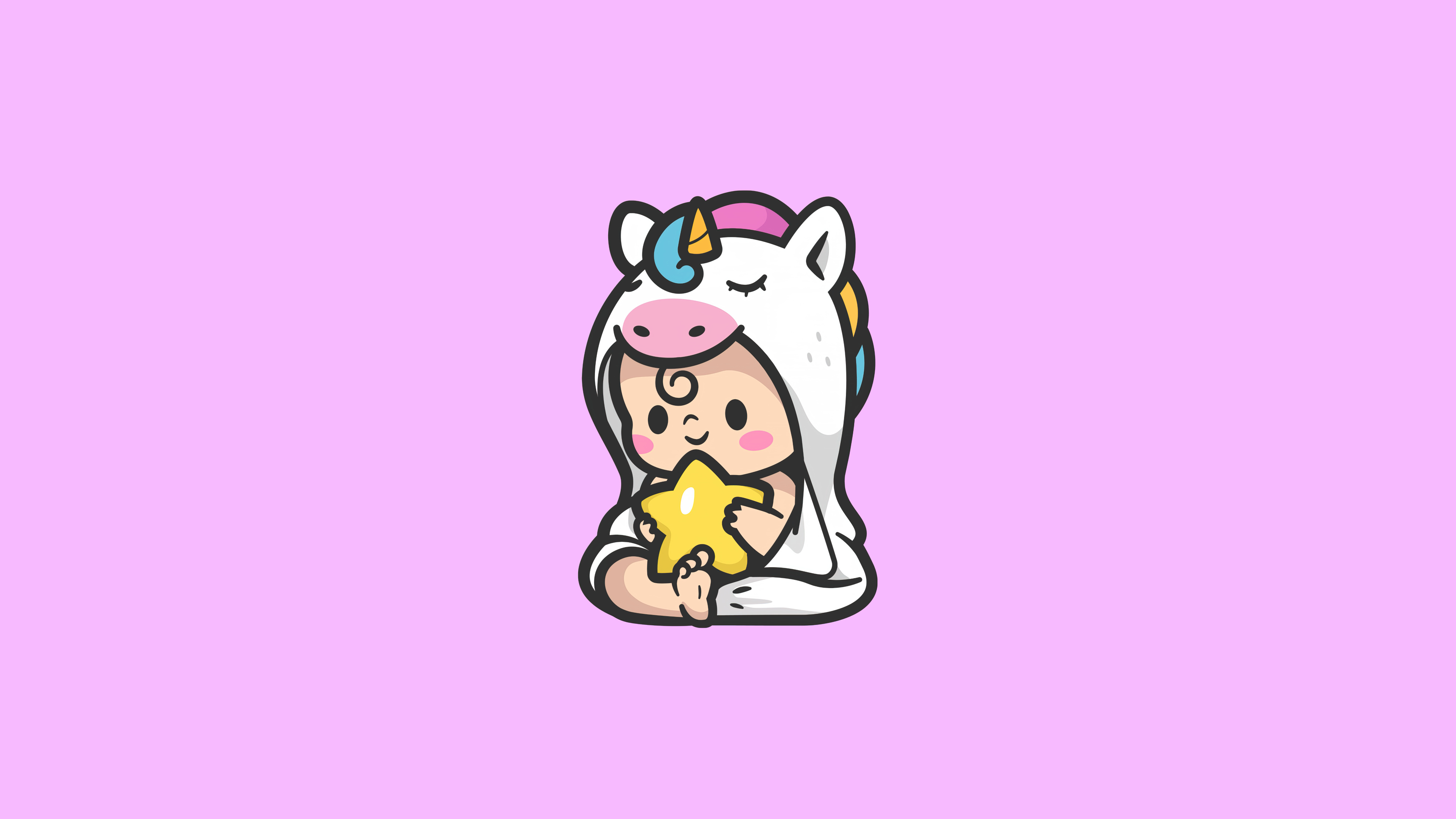 Unicorn Costume, Cute Backgrounds Wallpaper, 4K Desktop Unicorn Costume, Cute Backgrounds Wallpaper, 4K Desktop — 3840×2160 HD wallpaper