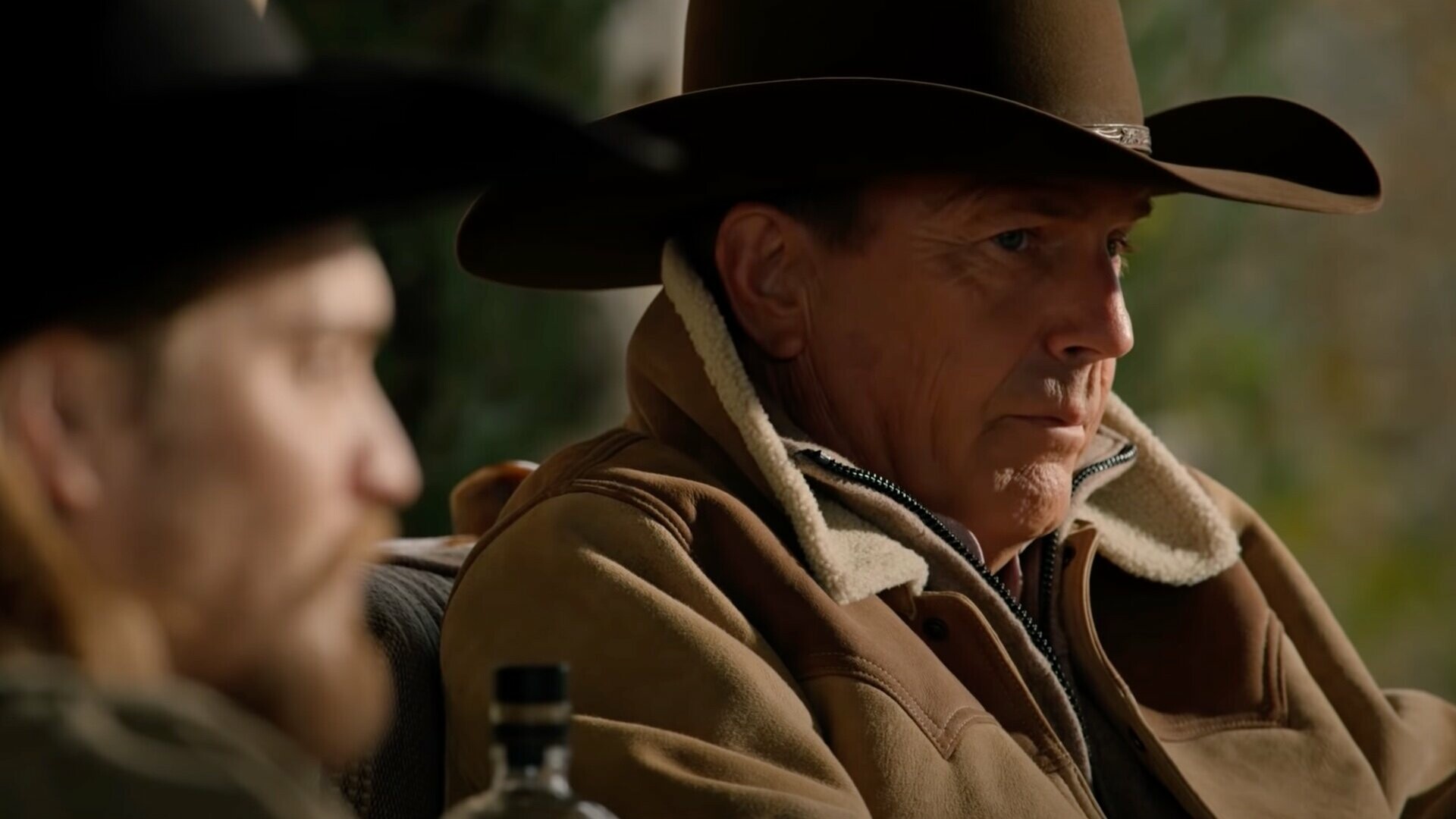 John Dutton, Kevin Costner cowboy hat, Shearling ranch jacket John Dutton, Kevin Costner cowboy hat, Shearling ranch jacket — 1920×1080 HD wallpaper