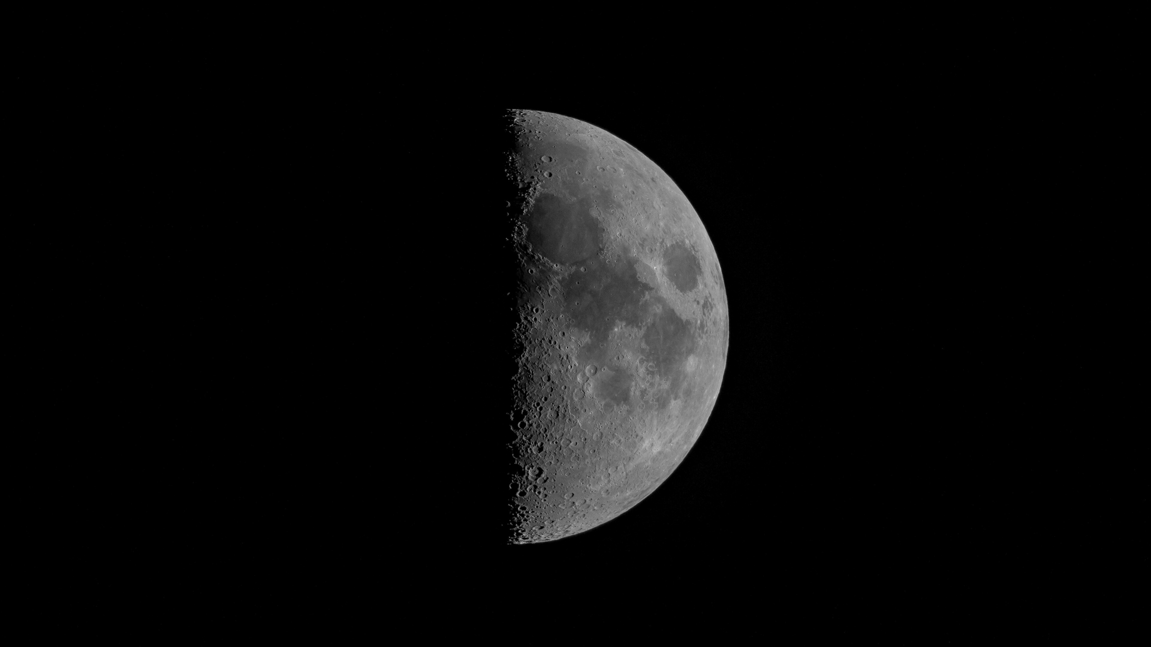Dark side, Moon Wallpaper, 4K Desktop Dark side, Moon Wallpaper, 4K Desktop — 3840×2160 HD wallpaper