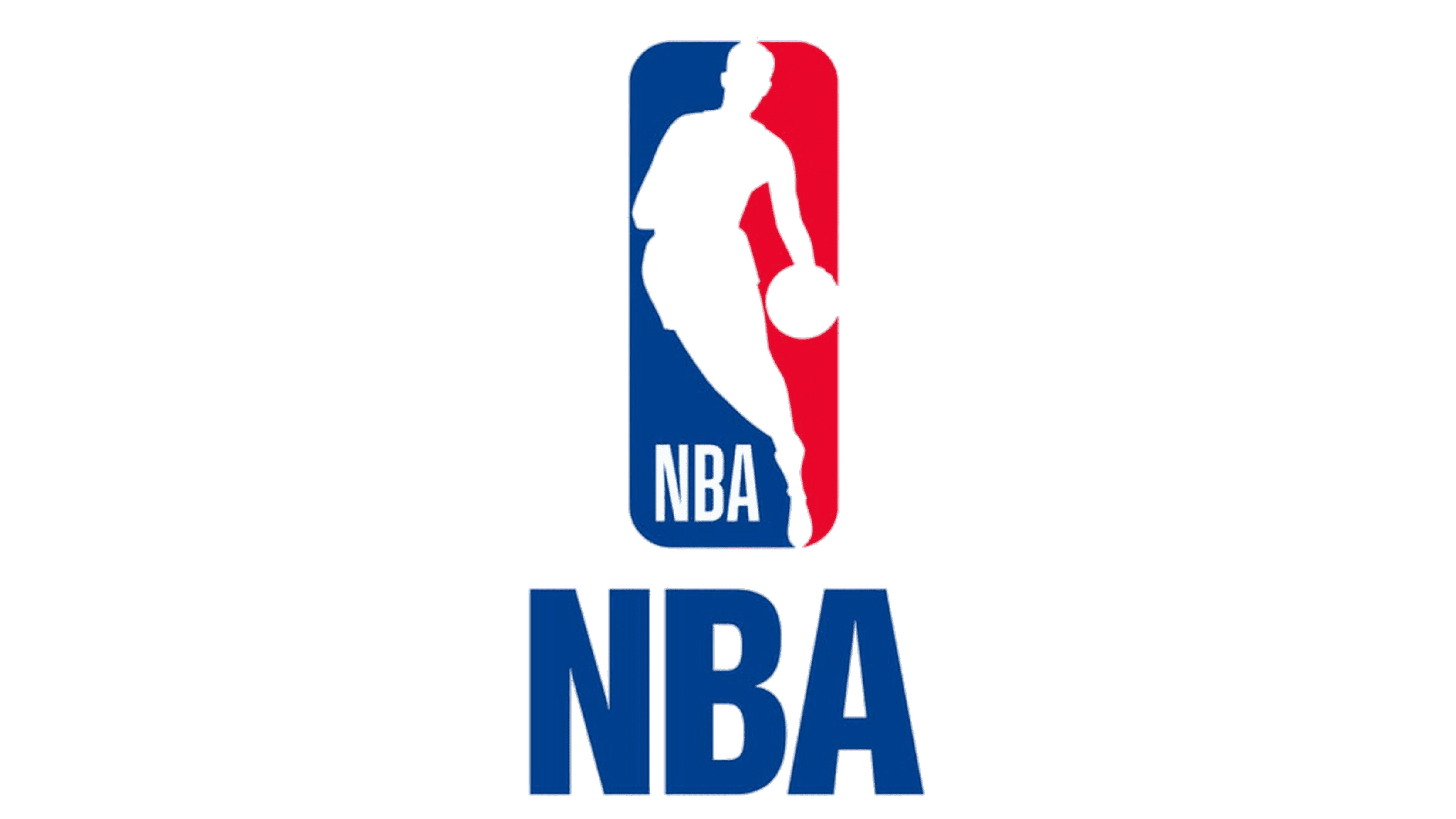 NBA logo, Jerry West silhouette, Red white blue NBA logo, Jerry West silhouette, Red white blue — 3840×2160 HD wallpaper