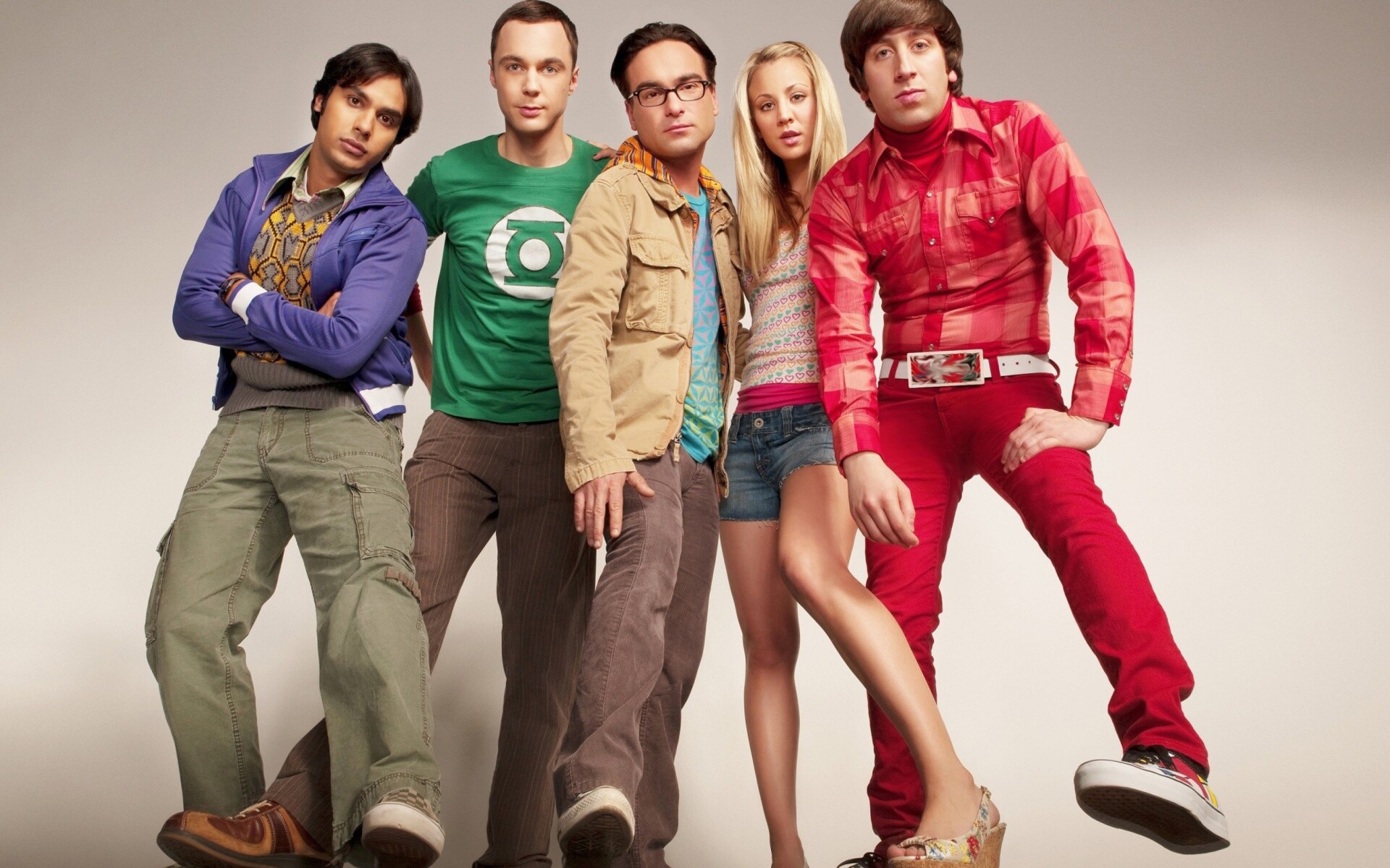 Sheldon Cooper Green Lantern shirt, Leonard Hofstadter and Penny, Raj Koothrappali and Howard Wolowitz Sheldon Cooper Green Lantern shirt, Leonard Hofstadter and Penny, Raj Koothrappali and Howard Wolowitz — 1920×1200 HD wallpaper