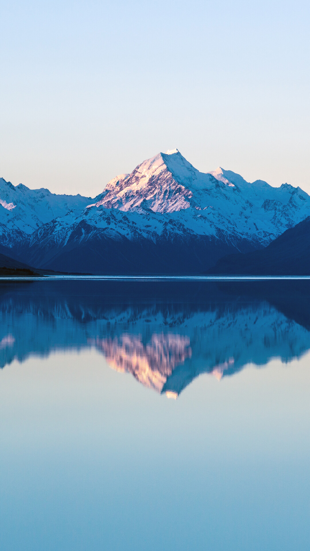 Aoraki Mount Cook, Lake Pukaki reflection, Snow-capped alpine peak Aoraki Mount Cook, Lake Pukaki reflection, Snow-capped alpine peak — 1080×1920 HD wallpaper