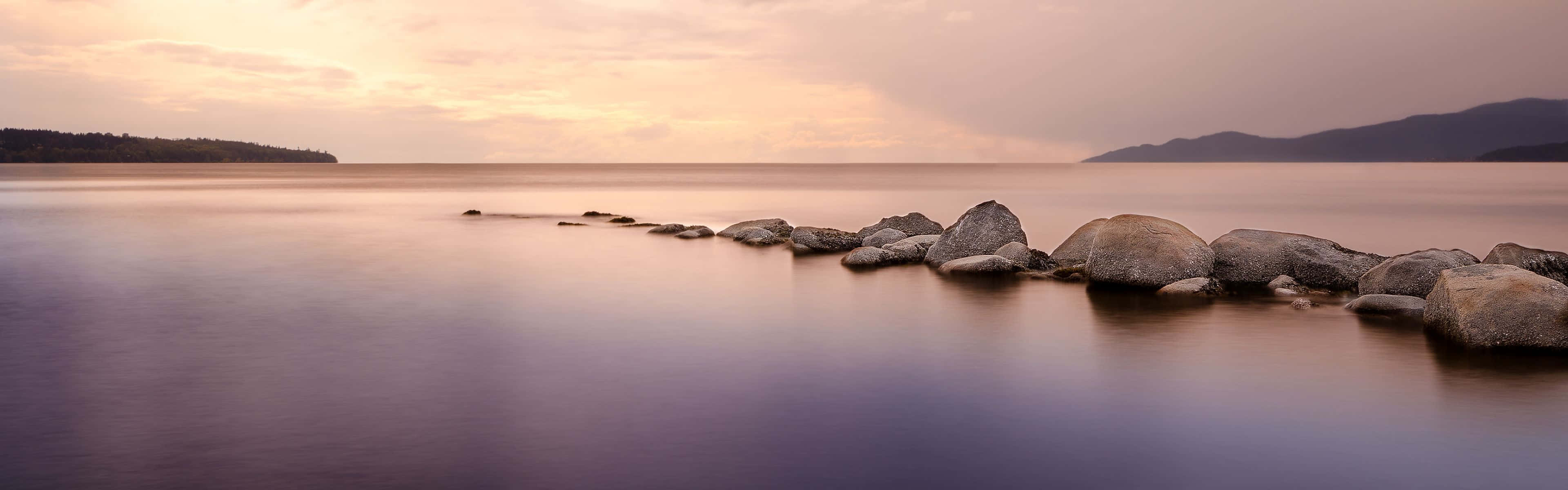 Tranquil waters, Dual Monitor Wallpaper, Dual Screen Desktop Tranquil waters, Dual Monitor Wallpaper, Dual Screen Desktop — 3840×1200 HD wallpaper