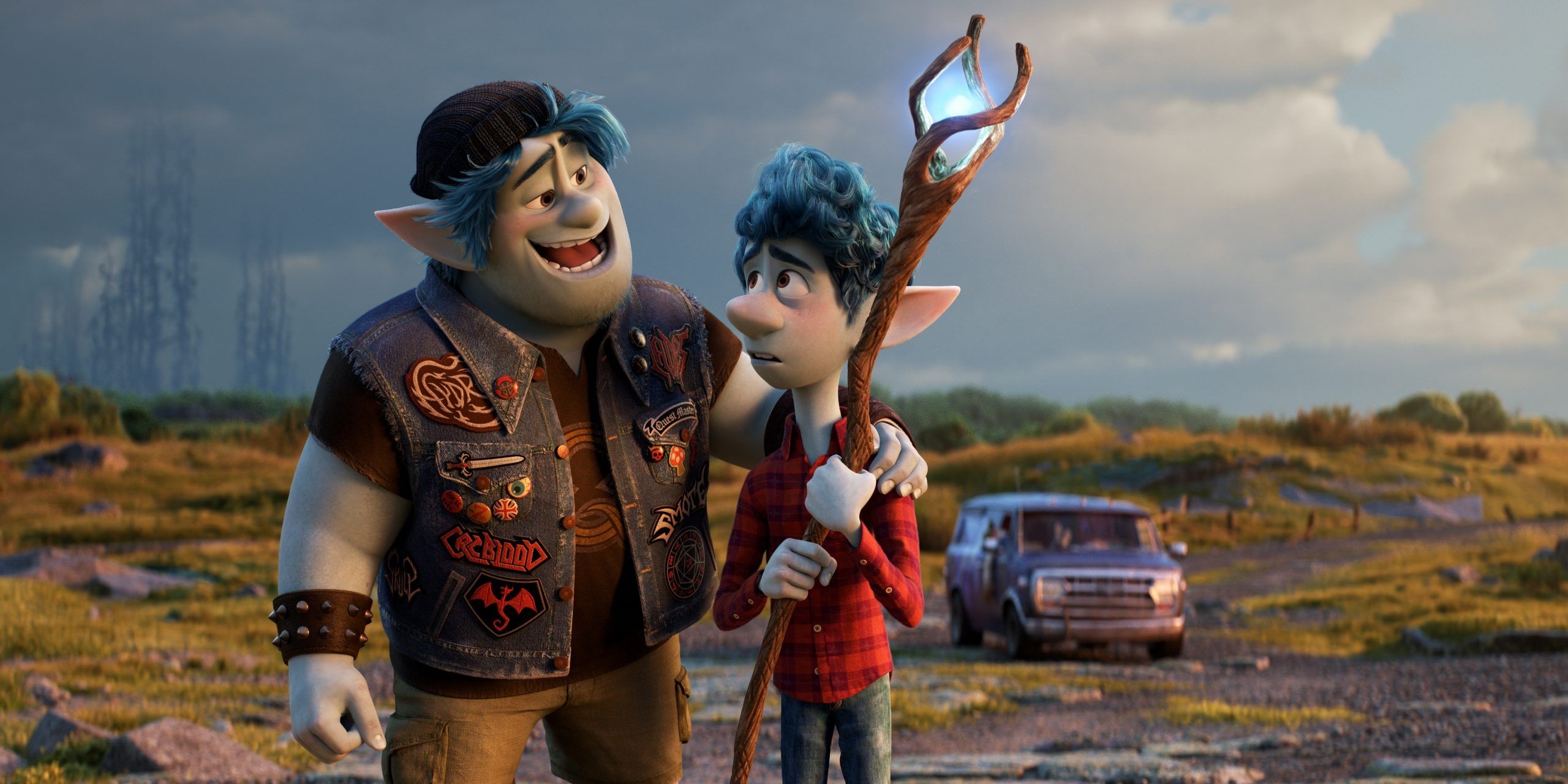 Barley and Ian Lightfoot, Pixar Wallpaper, Dual Screen Desktop Barley and Ian Lightfoot, Pixar Wallpaper, Dual Screen Desktop — 2560×1280 HD wallpaper