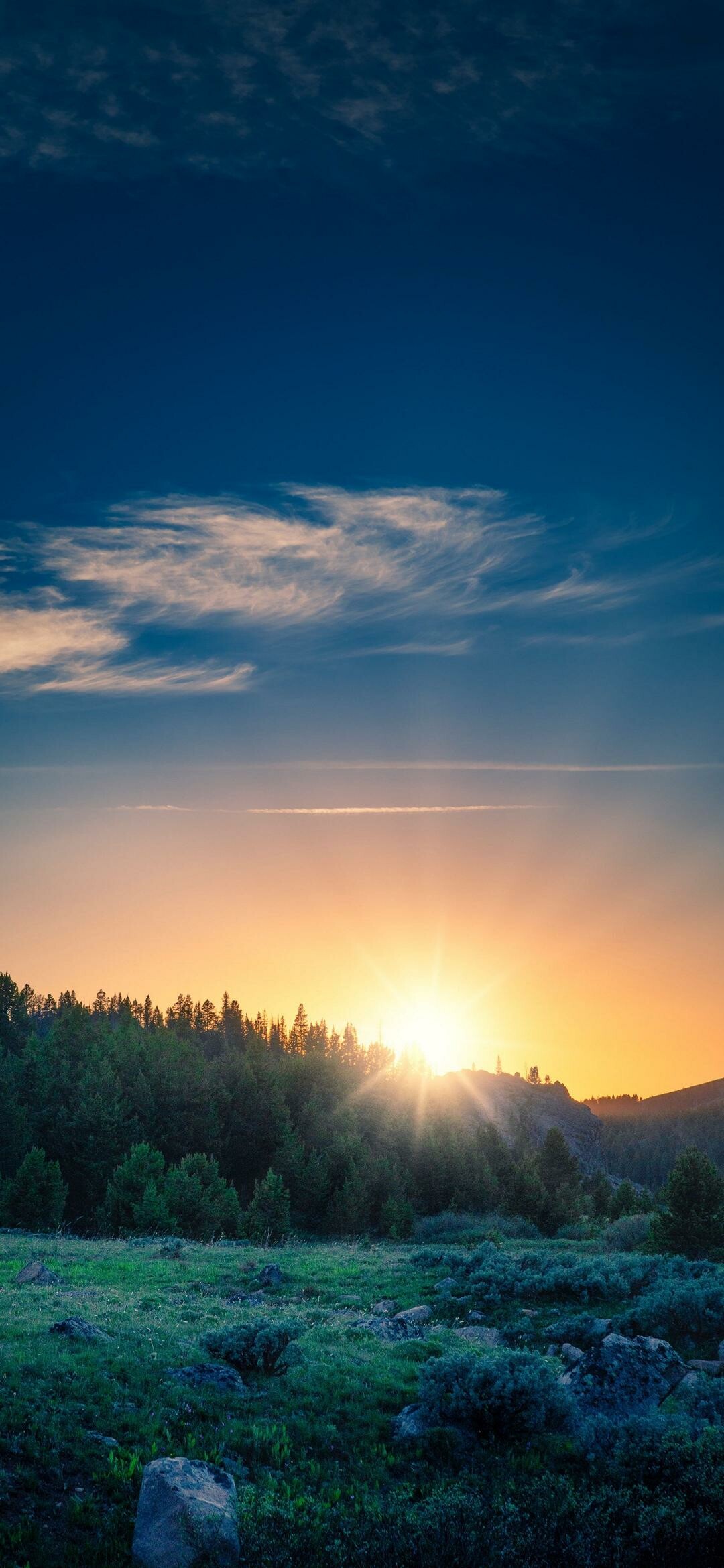 Countryside, Sunrises Wallpaper, HD Phone Countryside, Sunrises Wallpaper, HD Phone — 1080×2340 HD wallpaper