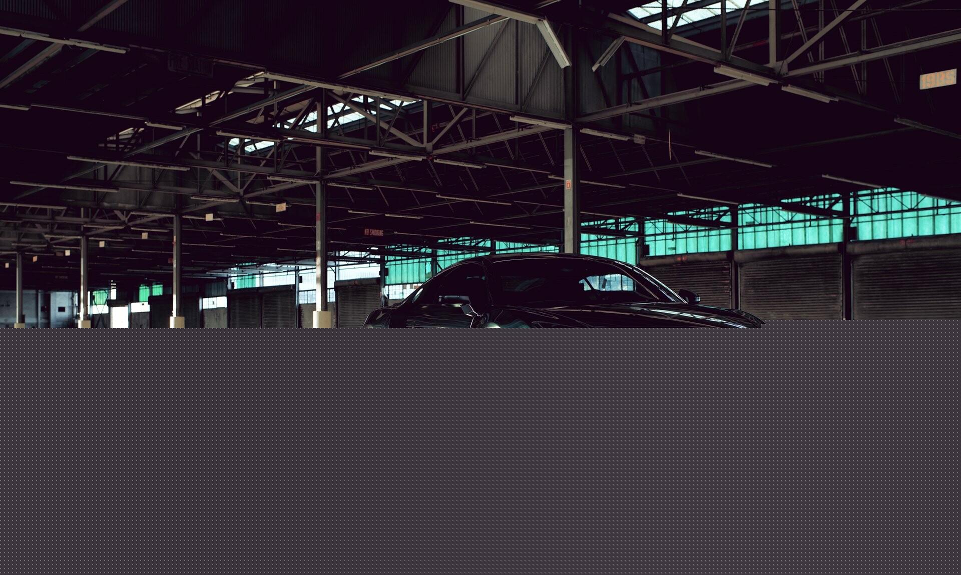 Black chrome Audi R8, Concave five-spoke wheels, Abandoned warehouse interior Black chrome Audi R8, Concave five-spoke wheels, Abandoned warehouse interior — 1920×1150 HD wallpaper