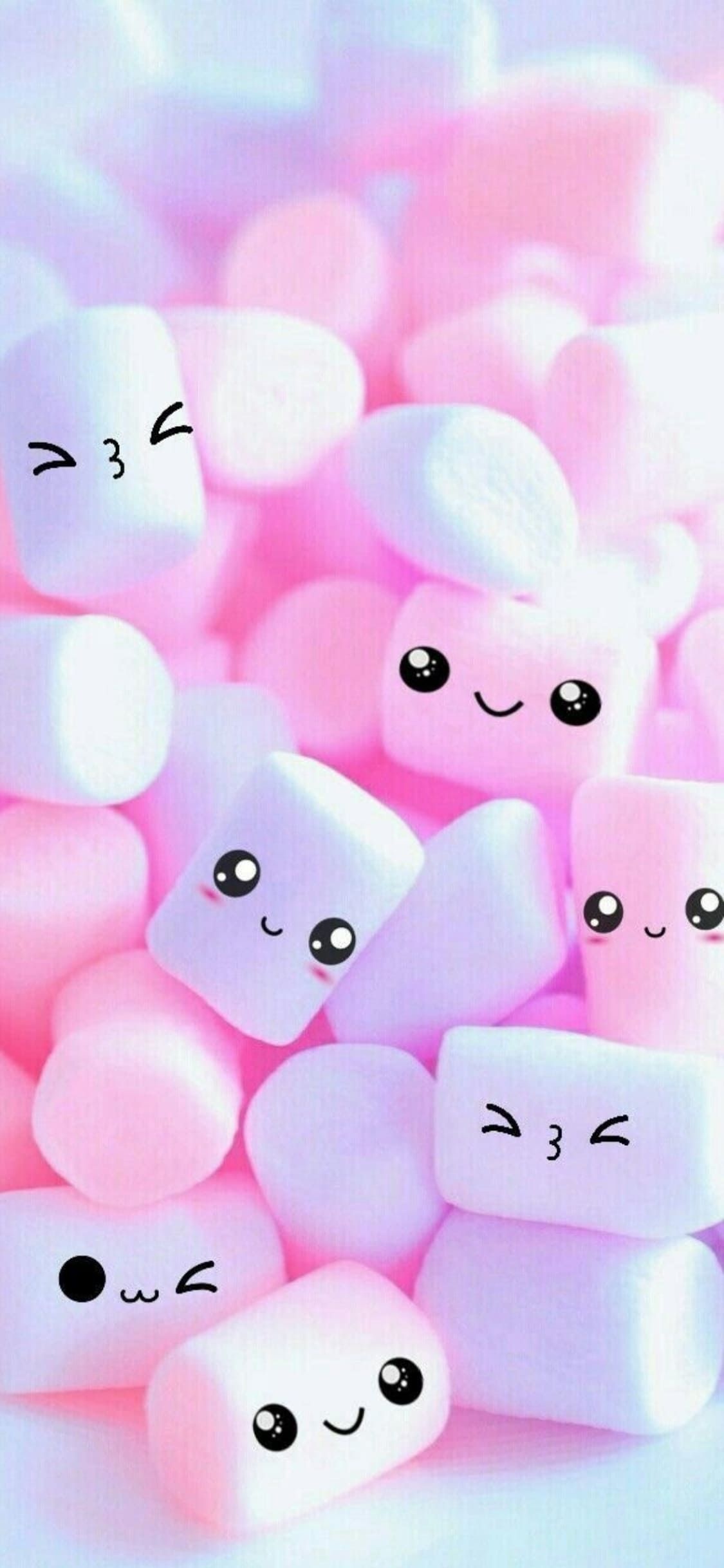 Marshmallows, Cute Backgrounds Wallpaper, HD Phone Marshmallows, Cute Backgrounds Wallpaper, HD Phone — 1130×2440 HD wallpaper