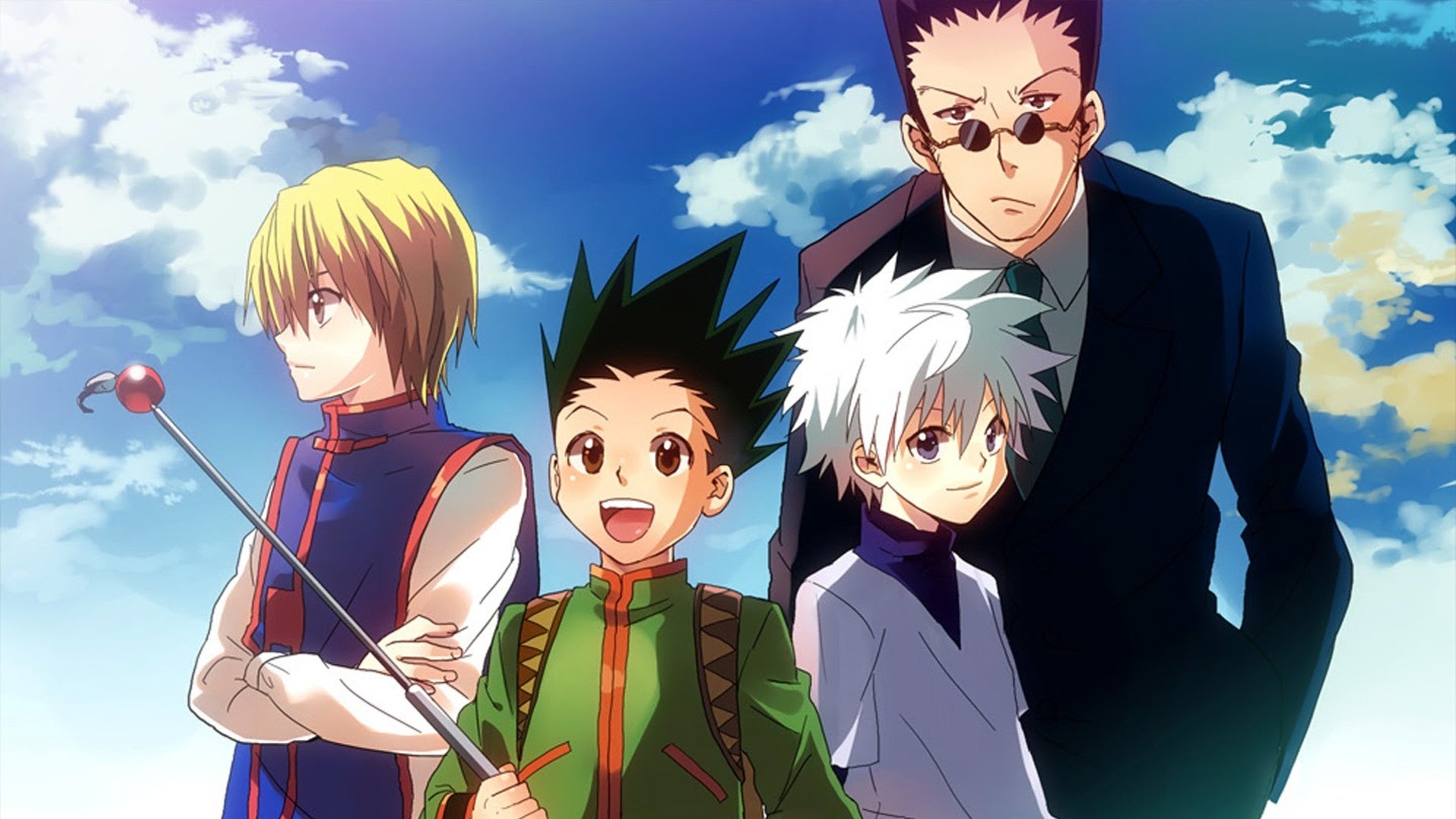 Gon Freecss, Killua Zoldyck, Kurapika, Leorio Paradinight Gon Freecss, Killua Zoldyck, Kurapika, Leorio Paradinight — 1920×1080 HD wallpaper