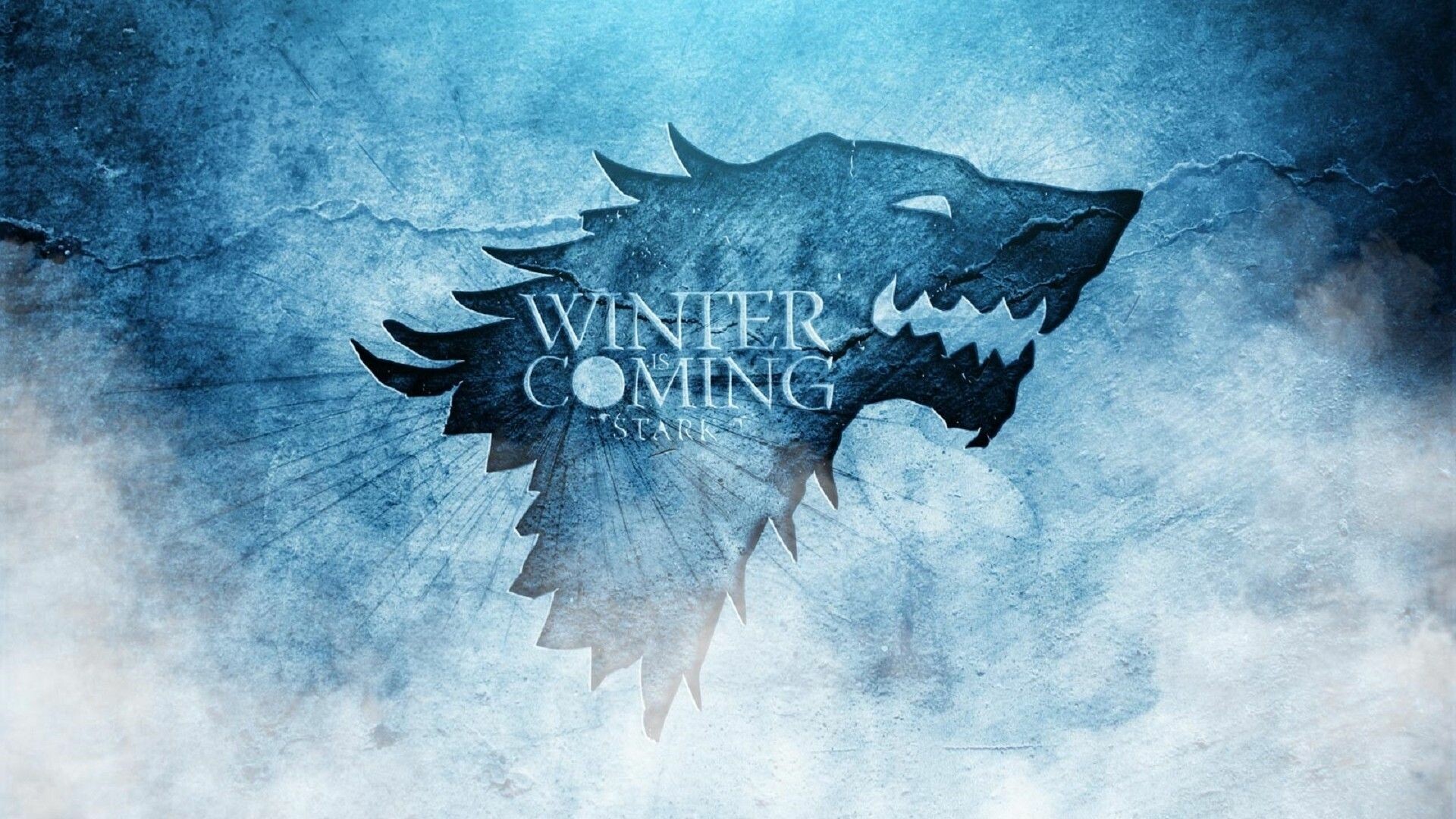 House Stark direwolf sigil, Winter Is Coming motto, Winterfell House Stark direwolf sigil, Winter Is Coming motto, Winterfell — 1920×1080 HD wallpaper