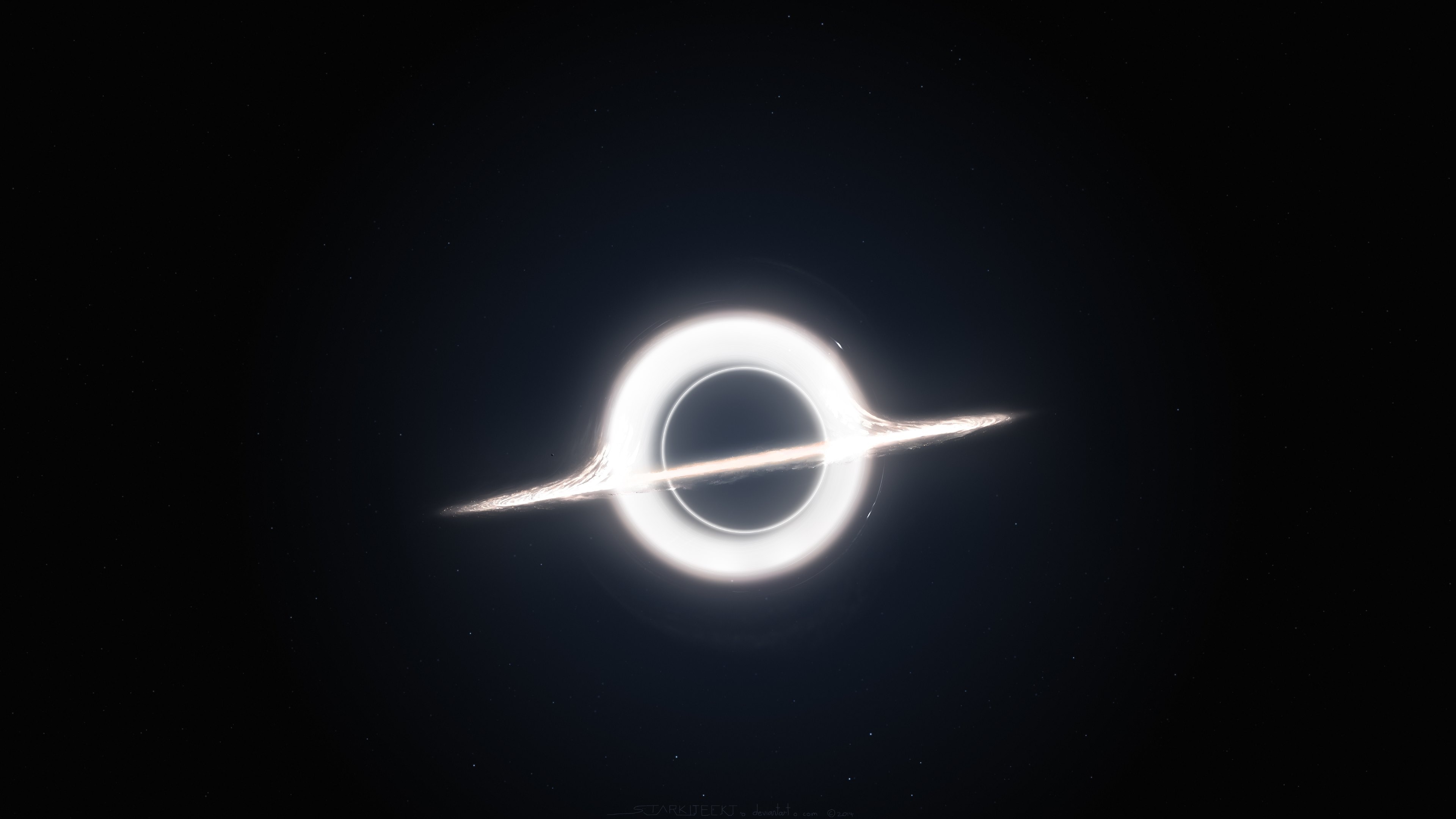 Black Hole, Interstellar Wallpaper, 4K Desktop Black Hole, Interstellar Wallpaper, 4K Desktop — 3840×2160 HD wallpaper