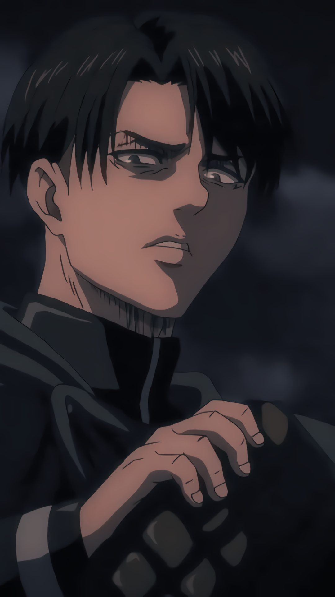 Levi Ackerman, Survey Corps uniform, Attack on Titan Levi Ackerman, Survey Corps uniform, Attack on Titan — 1080×1920 HD wallpaper