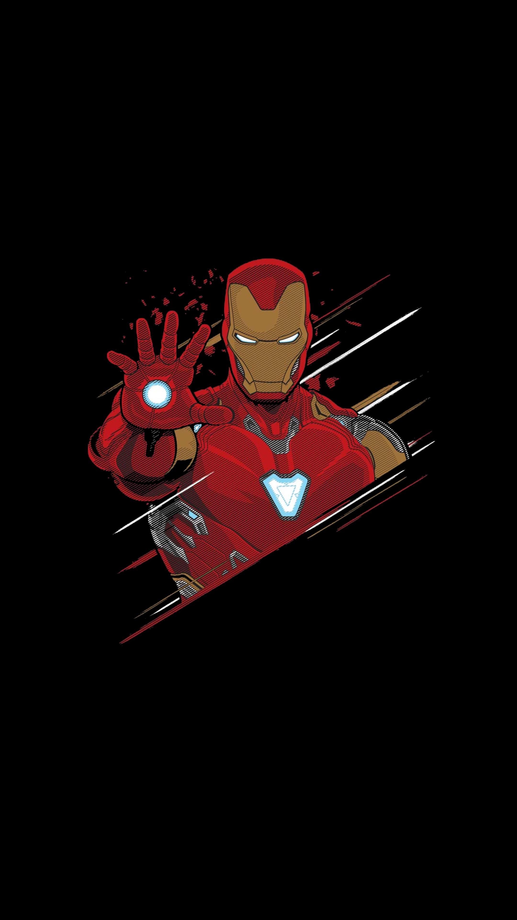 Mark 50 nanotech armor, Avengers Infinity War (2018), Comic art Mark 50 nanotech armor, Avengers Infinity War (2018), Comic art — 2160×3840 HD wallpaper