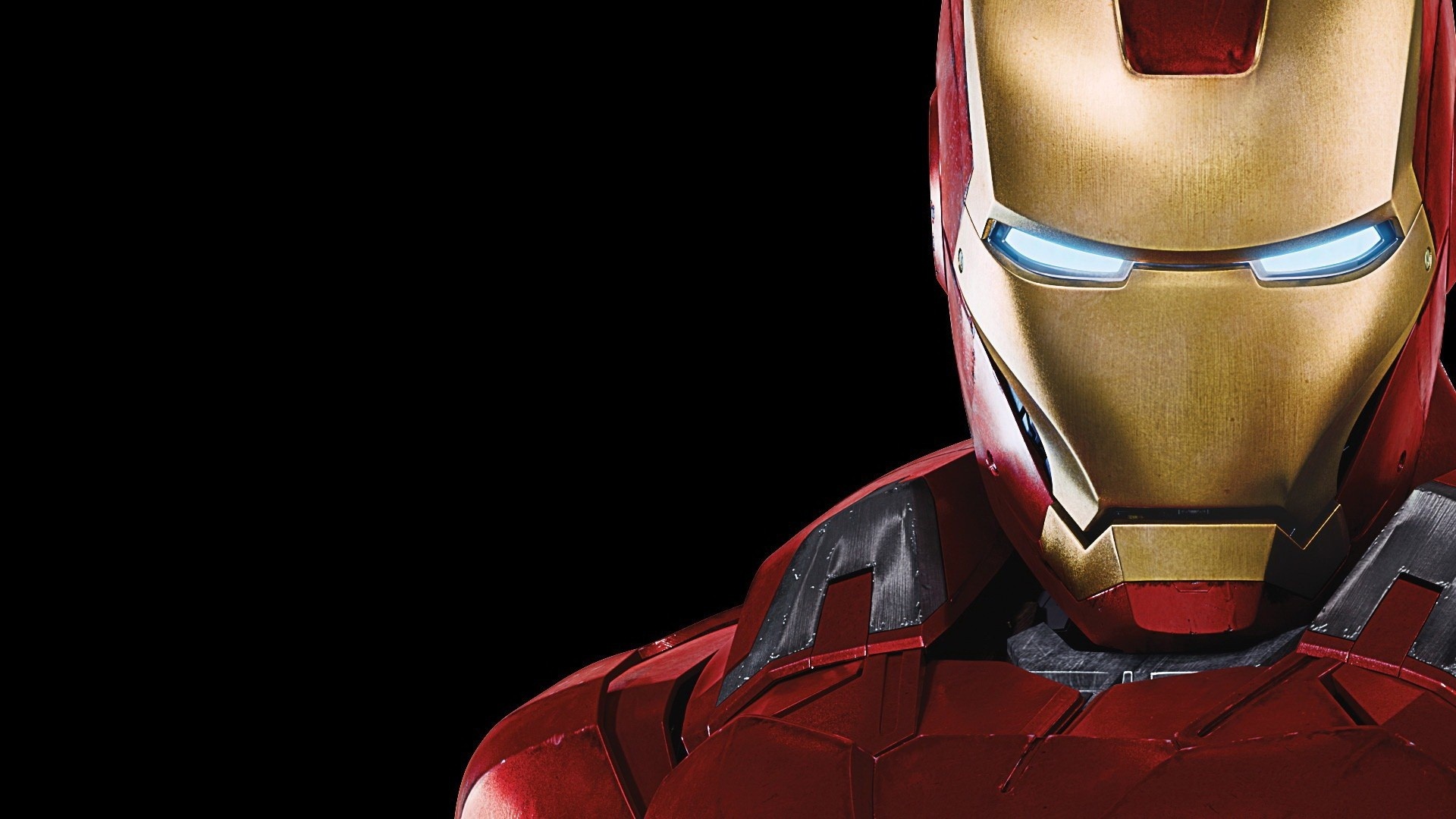 Mark 7 armor, The Avengers (2012), Gold faceplate Mark 7 armor, The Avengers (2012), Gold faceplate — 1920×1080 HD wallpaper