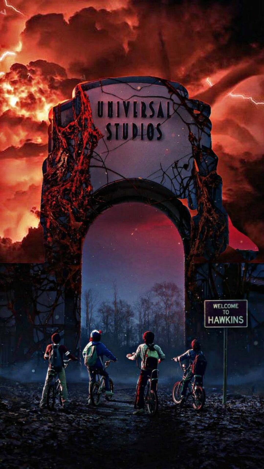 Upside Down, Stranger Things Wallpaper, Full HD Phone Upside Down, Stranger Things Wallpaper, Full HD Phone — 1080×1920 HD wallpaper