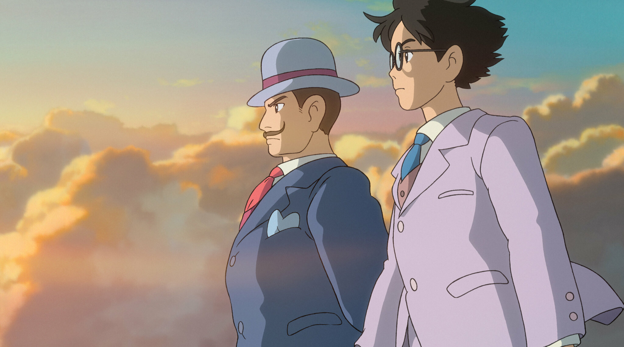 Giovanni Battista Caproni and Jiro Horikoshi, The Wind Rises Wallpaper, HD Desktop Giovanni Battista Caproni and Jiro Horikoshi, The Wind Rises Wallpaper, HD Desktop — 2048×1138 HD wallpaper