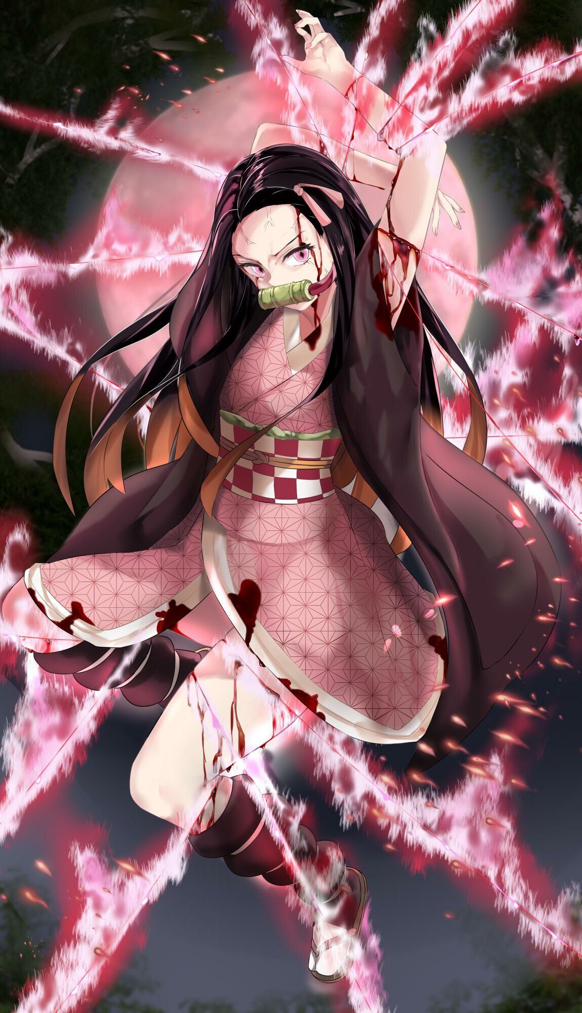 Nezuko Kamado, Demon Slayer: Kimetsu no Yaiba Wallpaper, HD Phone Nezuko Kamado, Demon Slayer: Kimetsu no Yaiba Wallpaper, HD Phone — 1150×2000 HD wallpaper