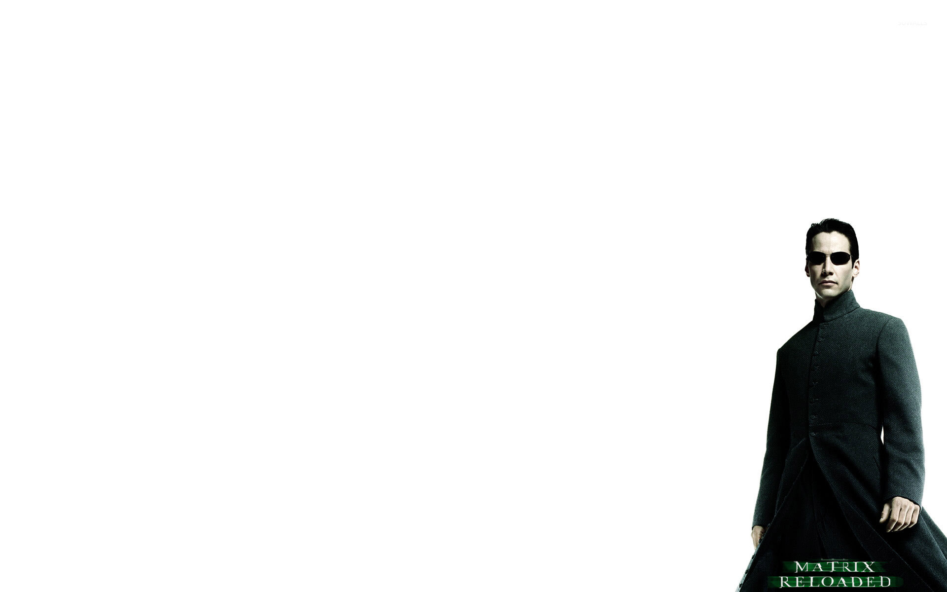 Neo Keanu Reeves, Matrix Reloaded, Black trench coat Neo Keanu Reeves, Matrix Reloaded, Black trench coat — 1920×1200 HD wallpaper