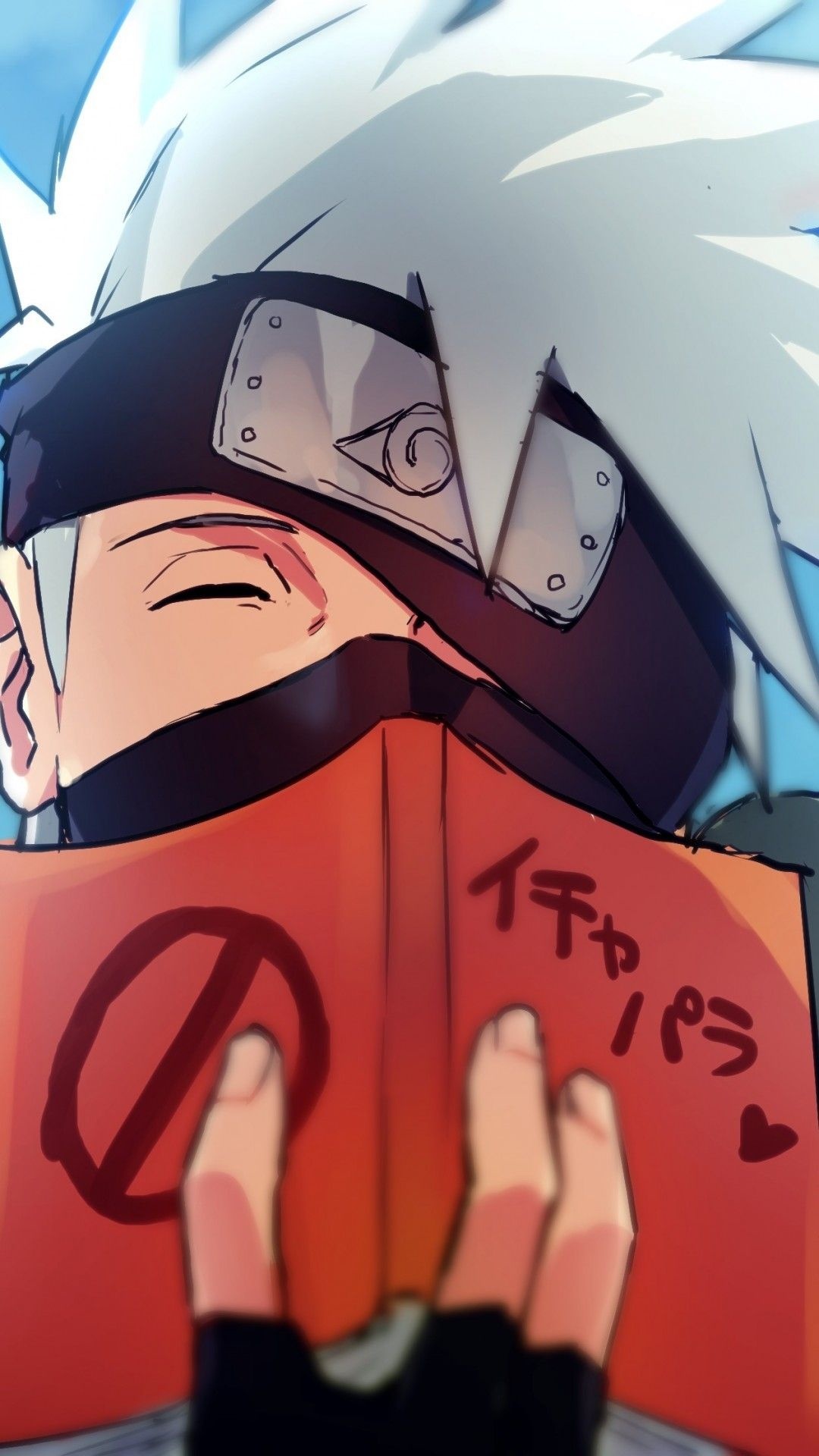 Reading Icha Icha book, Headband over eye, Happy eye crease Reading Icha Icha book, Headband over eye, Happy eye crease — 1080×1920 HD wallpaper
