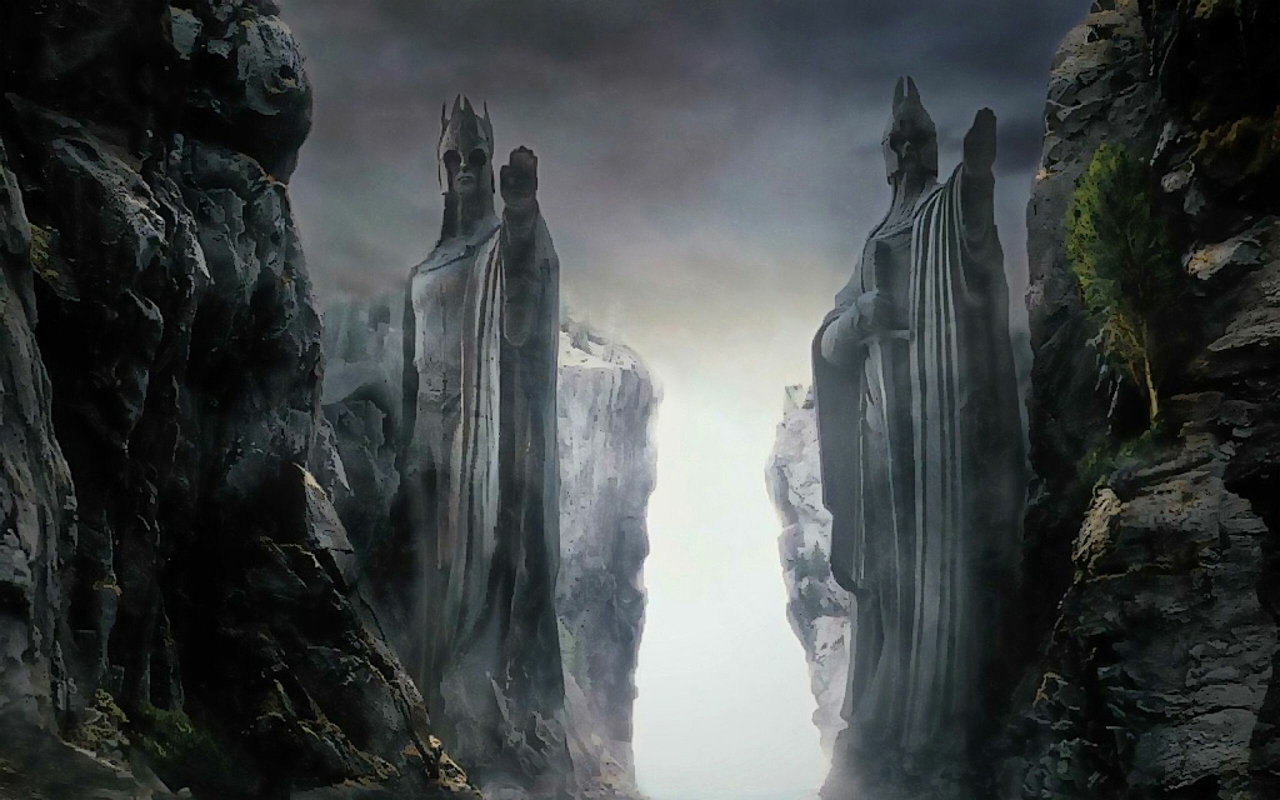 The Argonath, The Lord of the Rings Wallpaper, HD Desktop The Argonath, The Lord of the Rings Wallpaper, HD Desktop — 2560×1600 HD wallpaper